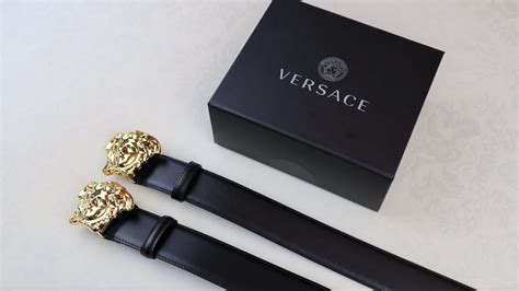 versace medusa belt real vs fake|Versace belt outlet.